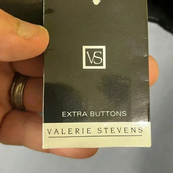 Valerie Stevens Coat jacket women’s size 10 pure Wool black cute trendy - Picture 4 of 7